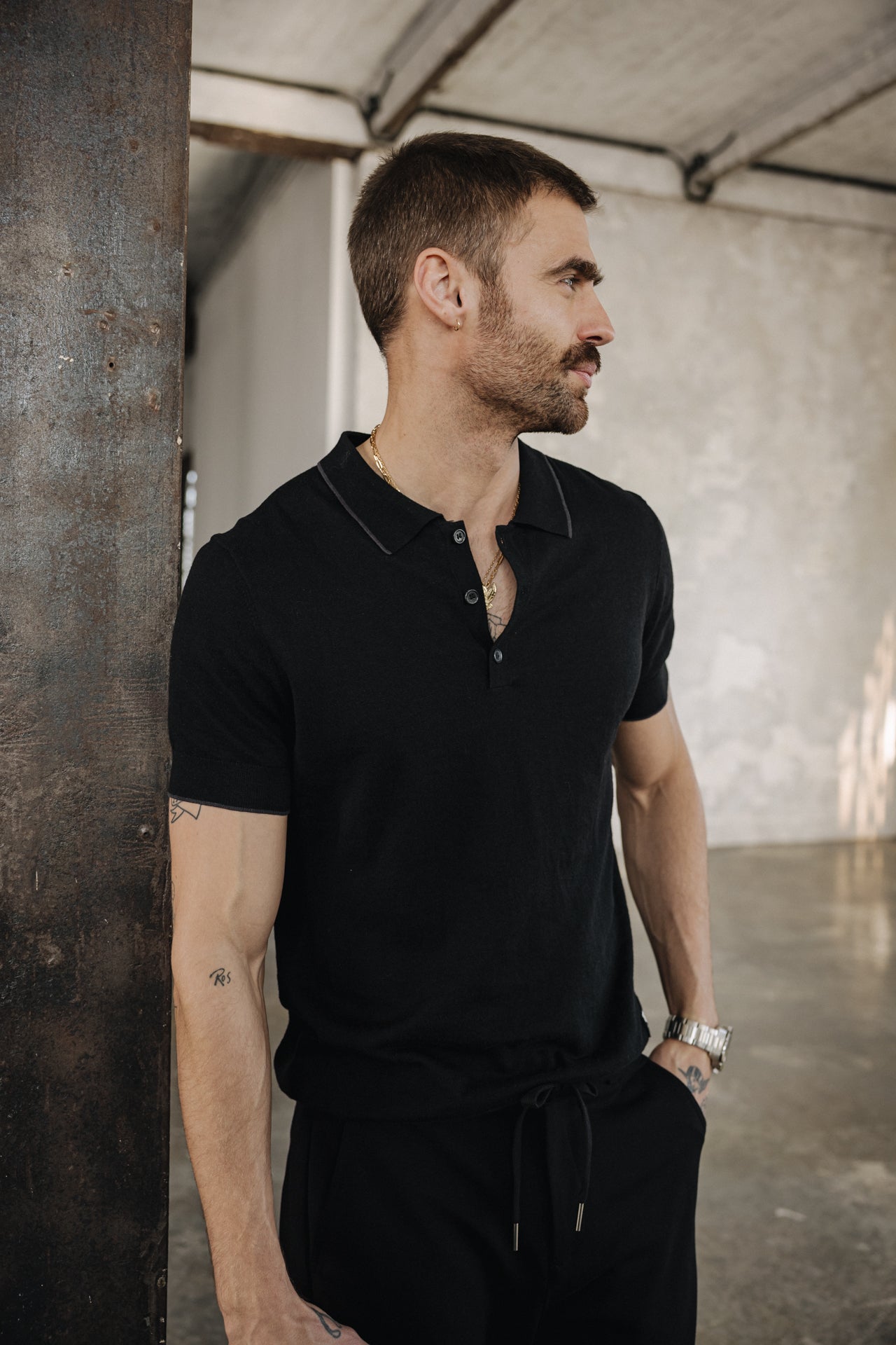 

Polo-Shirt Mann Mike Argos black | Freeman T. Porter