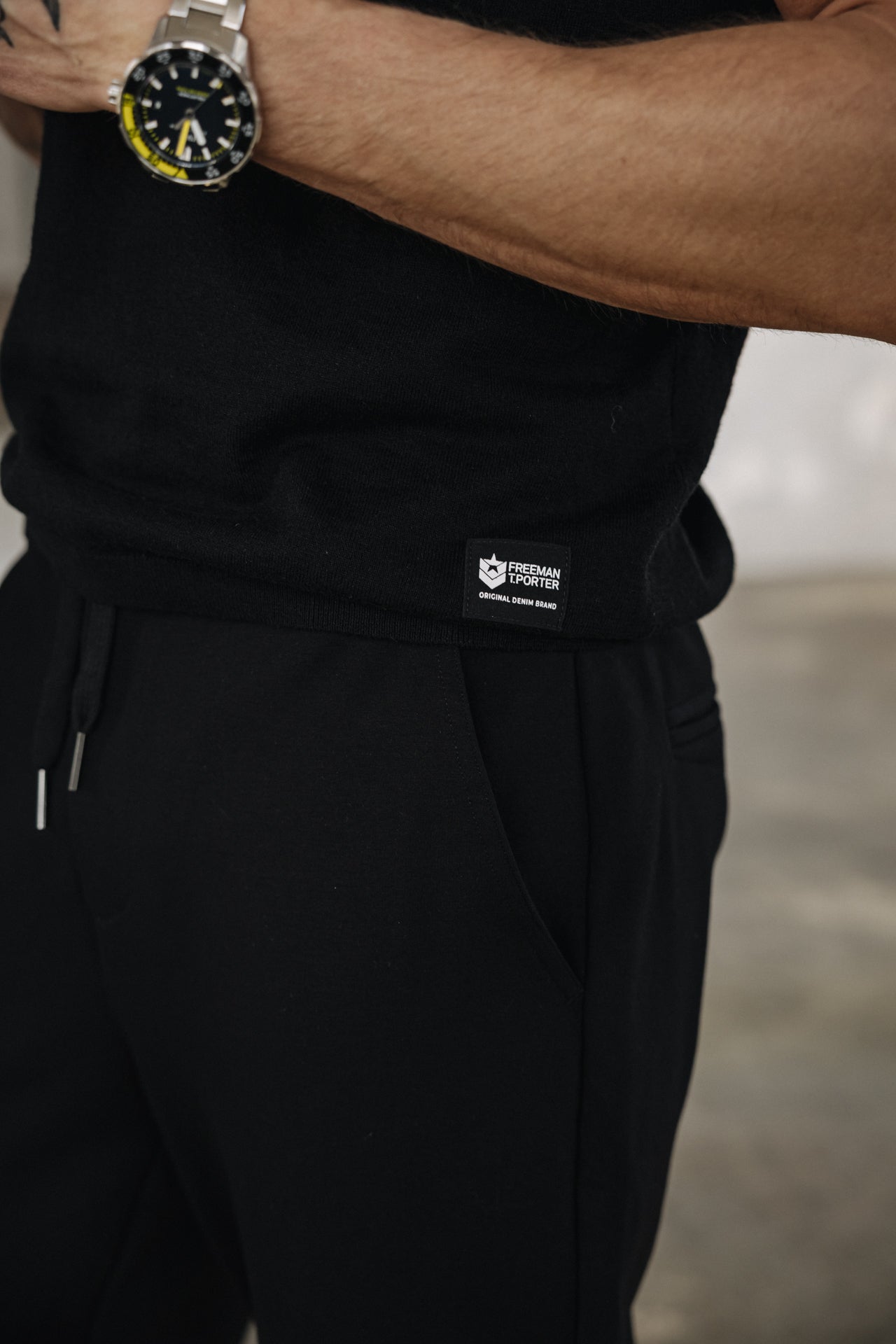 

Polo-Shirt Mann Mike Argos black | Freeman T. Porter