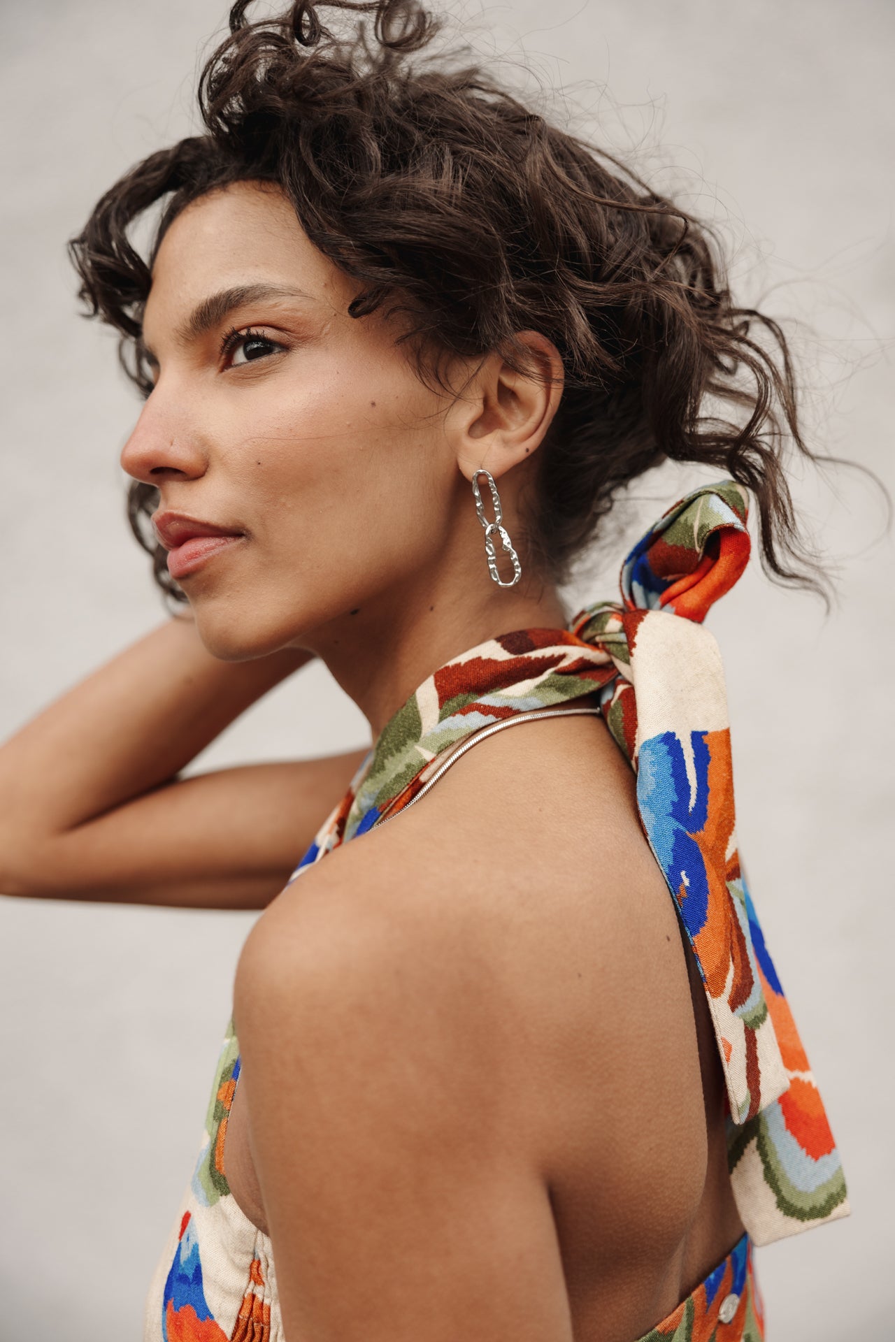 

Crossed halter Woman Olivia Parrot irish cream | Freeman T. Porter