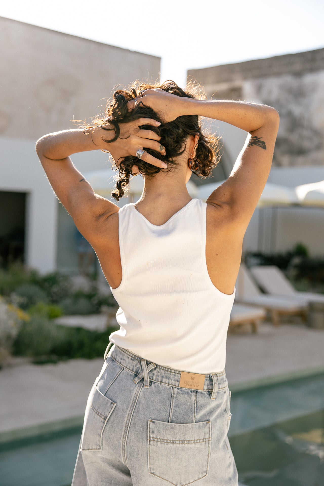 

Débardeur Femme Dorine Rib white | Freeman T. Porter