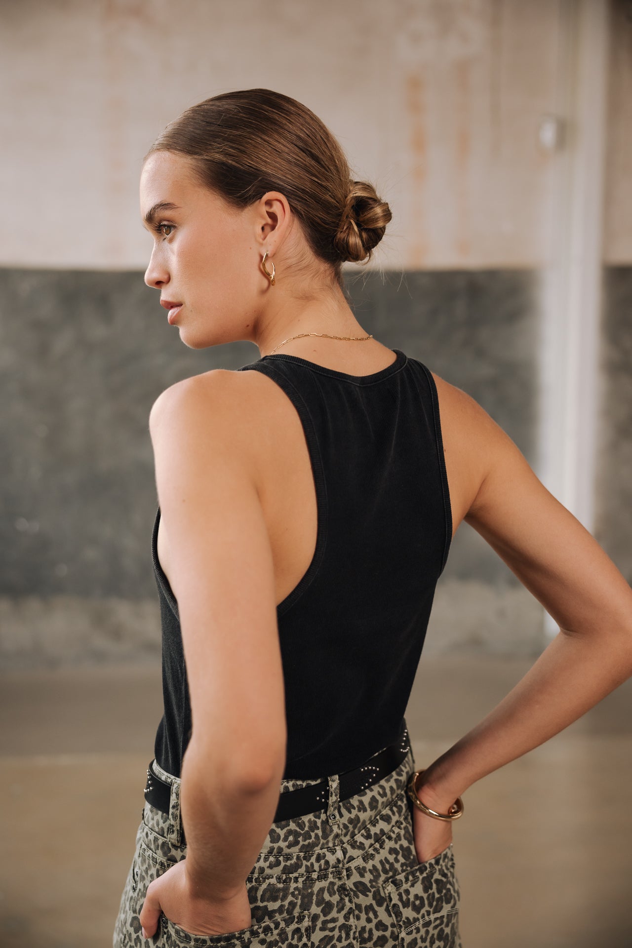 

Débardeur Femme Dorine Rib black | Freeman T. Porter