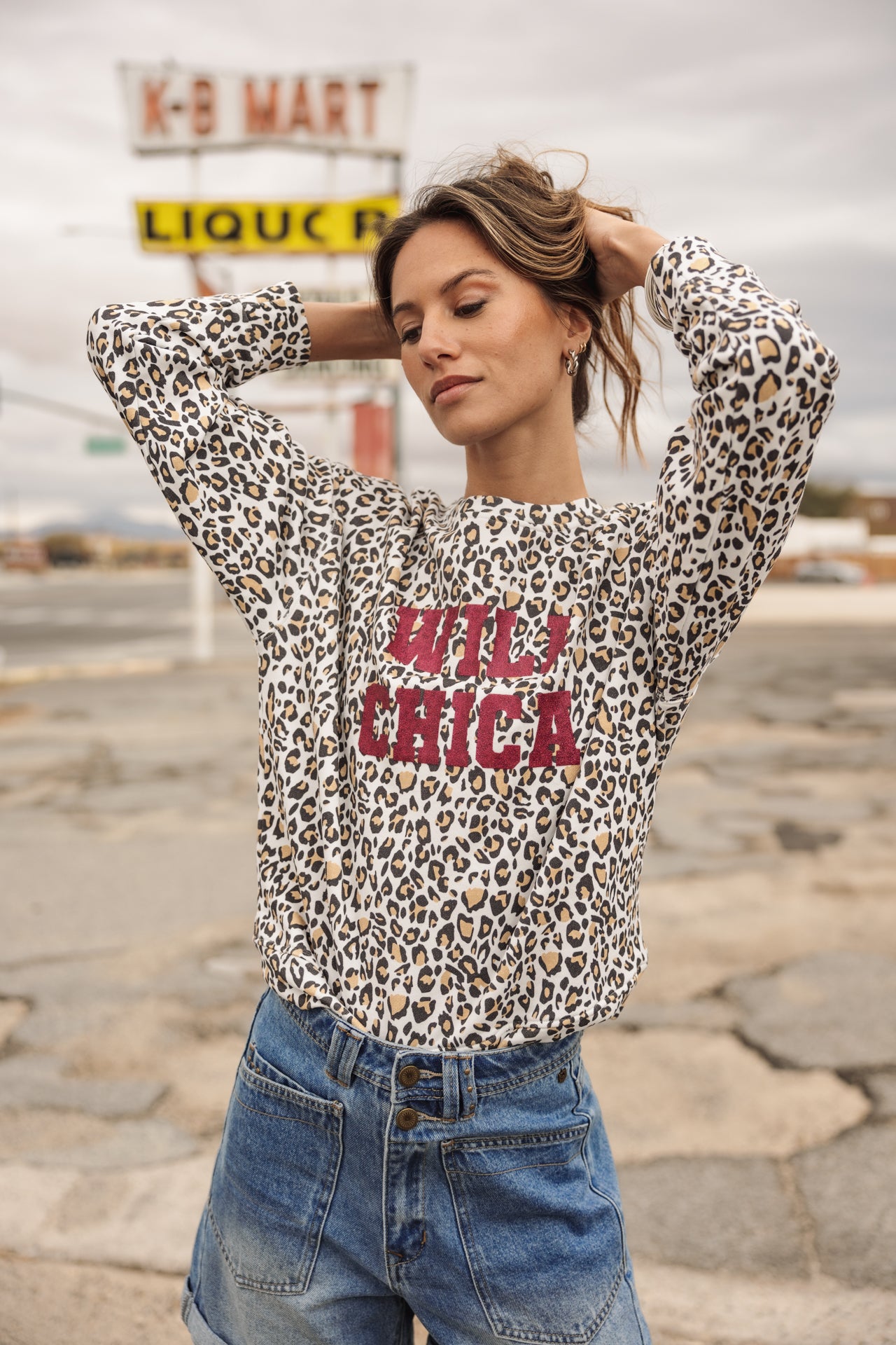   
            

Sweat imprimé Femme Saudade Leo Glitter off white | Freeman T. Porter
          