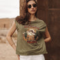 

Printed T-shirt Woman Tarik Nevada four leaf clover | Freeman T. Porter
