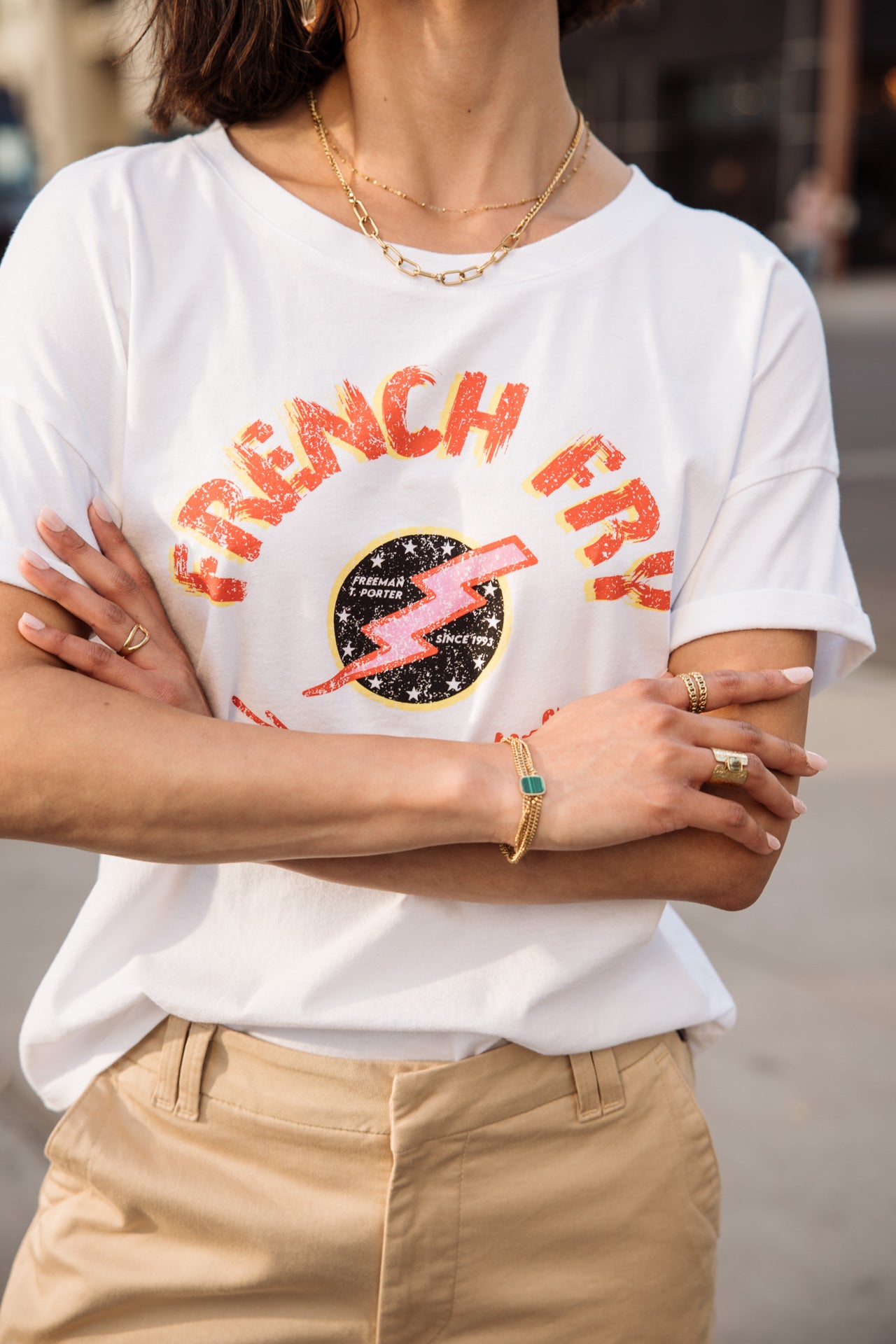 
              

T-shirt imprimé Femme Tomia French Fry white | Freeman T. Porter
            