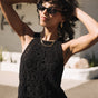 

Tank top Woman Donia Crochet black | Freeman T. Porter
