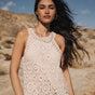 

Tank top Woman Donia Crochet ecru | Freeman T. Porter