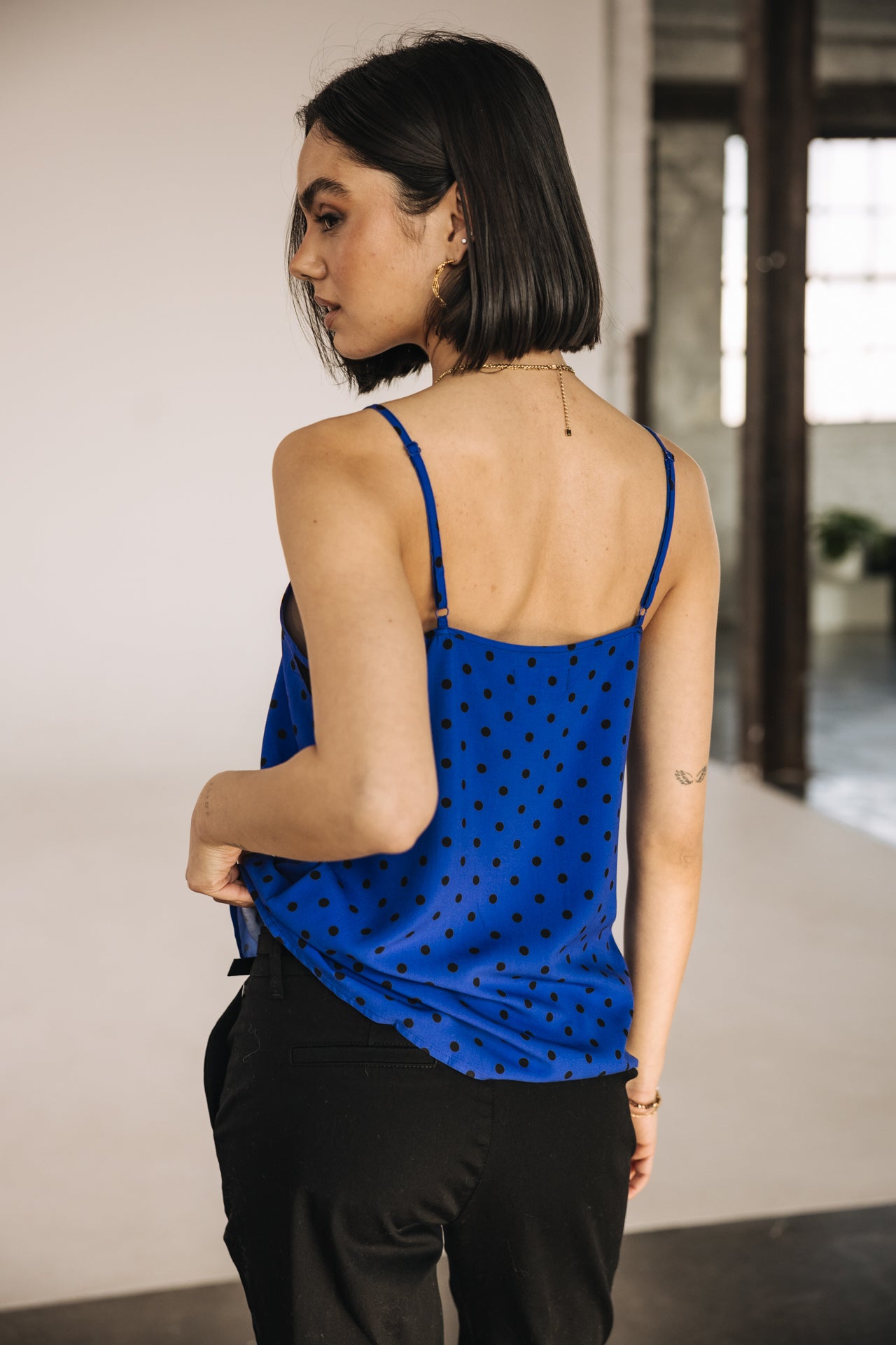 

Nightie top Woman Seliane Dots dazzling blue | Freeman T. Porter