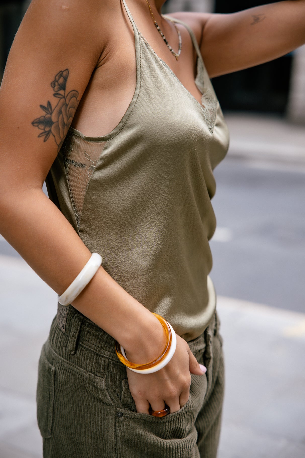 
              

Top nuisette Femme Seliane Plain deep lichen green | Freeman T. Porter
            