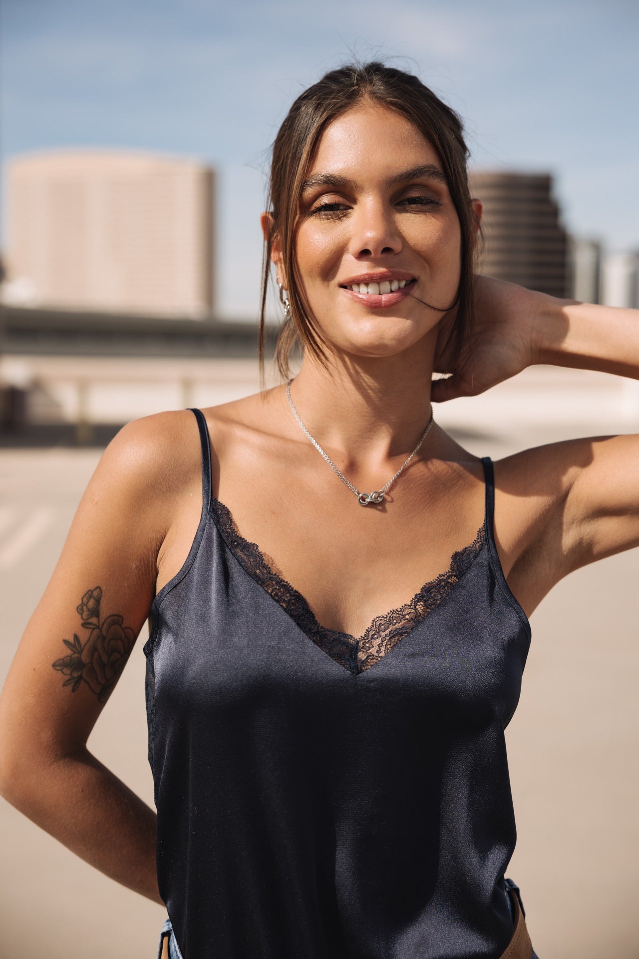 

Nightie top Woman Seliane Plain peacoat | Freeman T. Porter