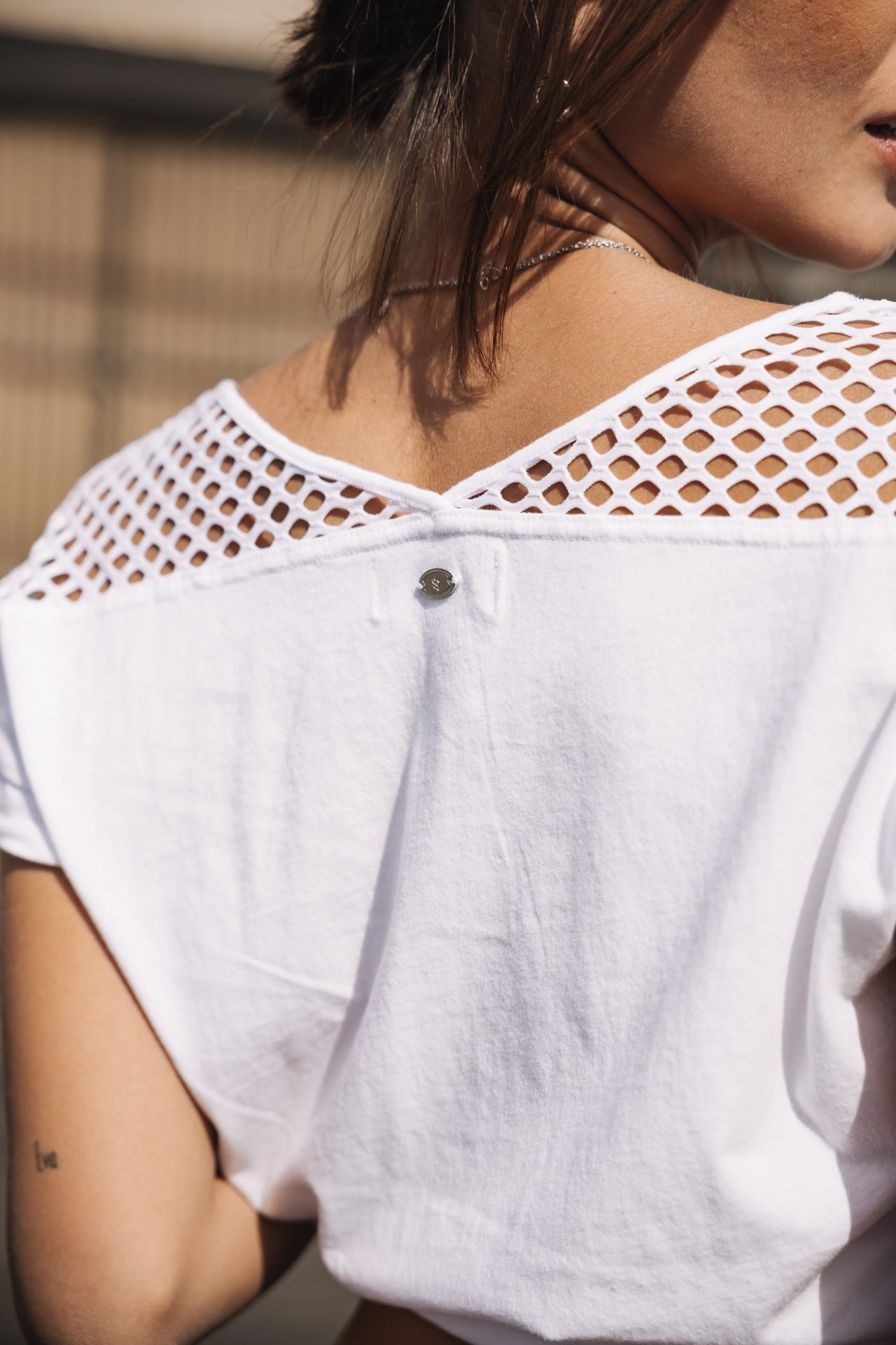 

V-neck T-shirt Woman Thomsen white | Freeman T. Porter