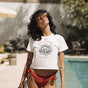 

Printed T-shirt Woman Talmy Rise & Shine off white | Freeman T. Porter