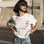 

Printed T-shirt Woman Trade Graf white | Freeman T. Porter