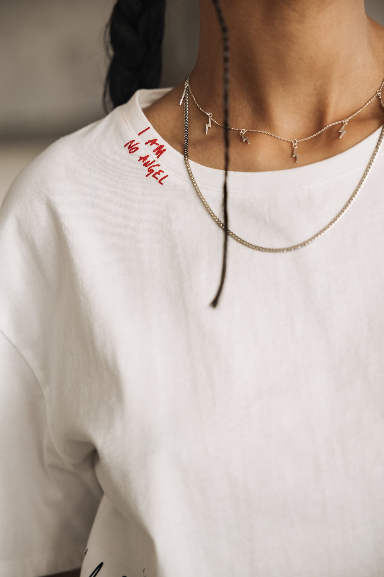 

Printed T-shirt Woman Trade Graf white | Freeman T. Porter