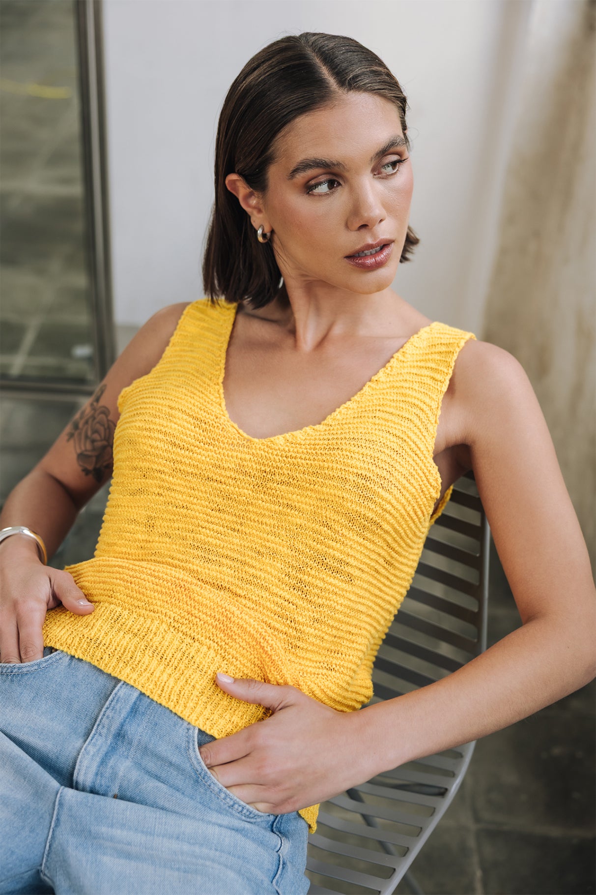 

Débadeur effet crochet Femme Duna freesia | Freeman T. Porter