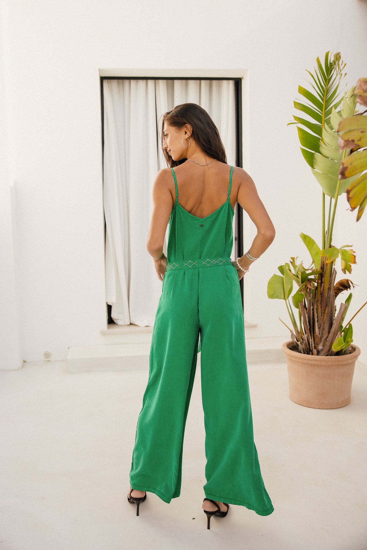 

Combinaison pantalon fluide Femme Corolle Plain jelly bean | Freeman T. Porter