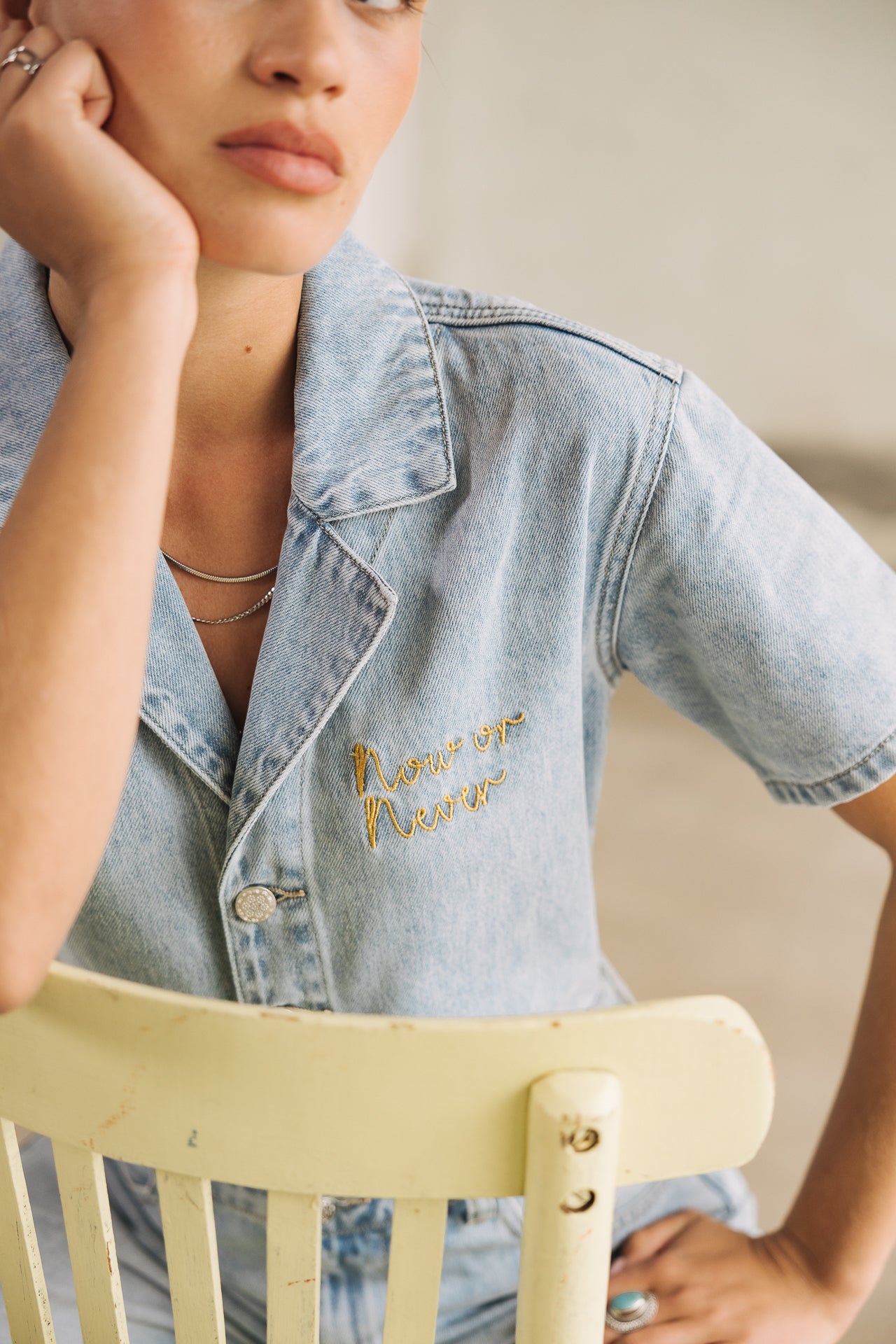 

Kombination Frau Lucia Denim jellyfish | Freeman T. Porter