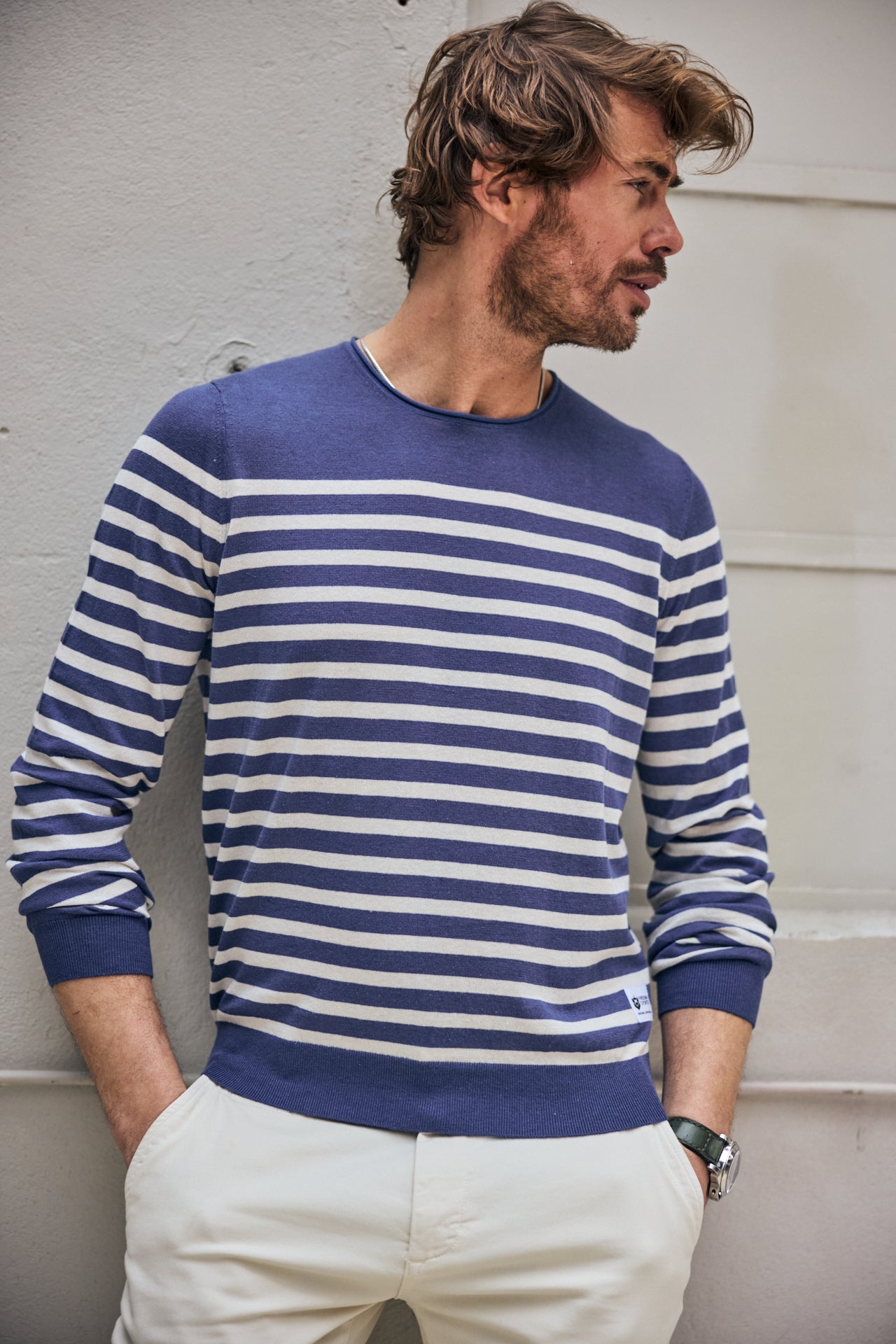   
            

Pull col rond Homme Sonny Argos vintage indigo | Freeman T. Porter
          