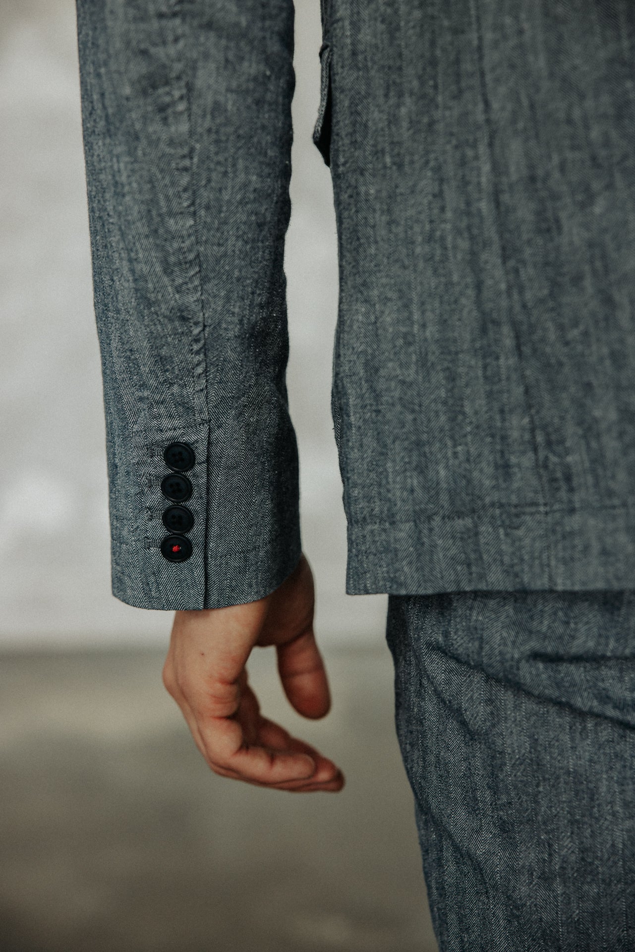 

Blazer cintré Homme Tomass Chevron ensign blue | Freeman T. Porter