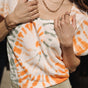 

T-shirt tie & dye Femme Philia Snail orange | Freeman T. Porter