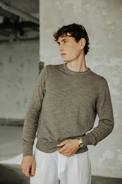 

Pull col rond Homme Solino Sluby overland trek | Freeman T. Porter