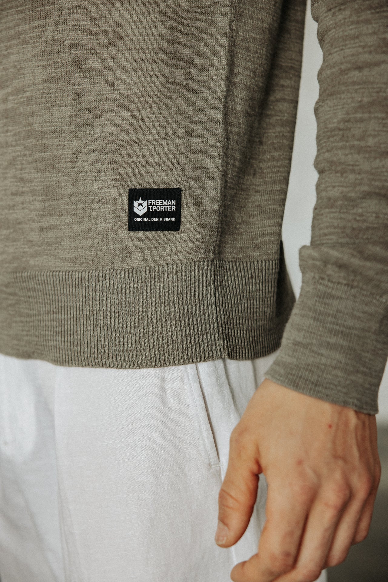 

Jersey de cuello redondo Hombre Solino Sluby overland trek | Freeman T. Porter