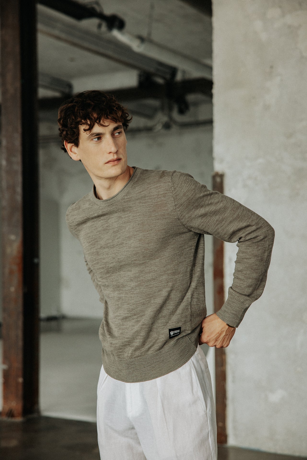 

Jersey de cuello redondo Hombre Solino Sluby overland trek | Freeman T. Porter