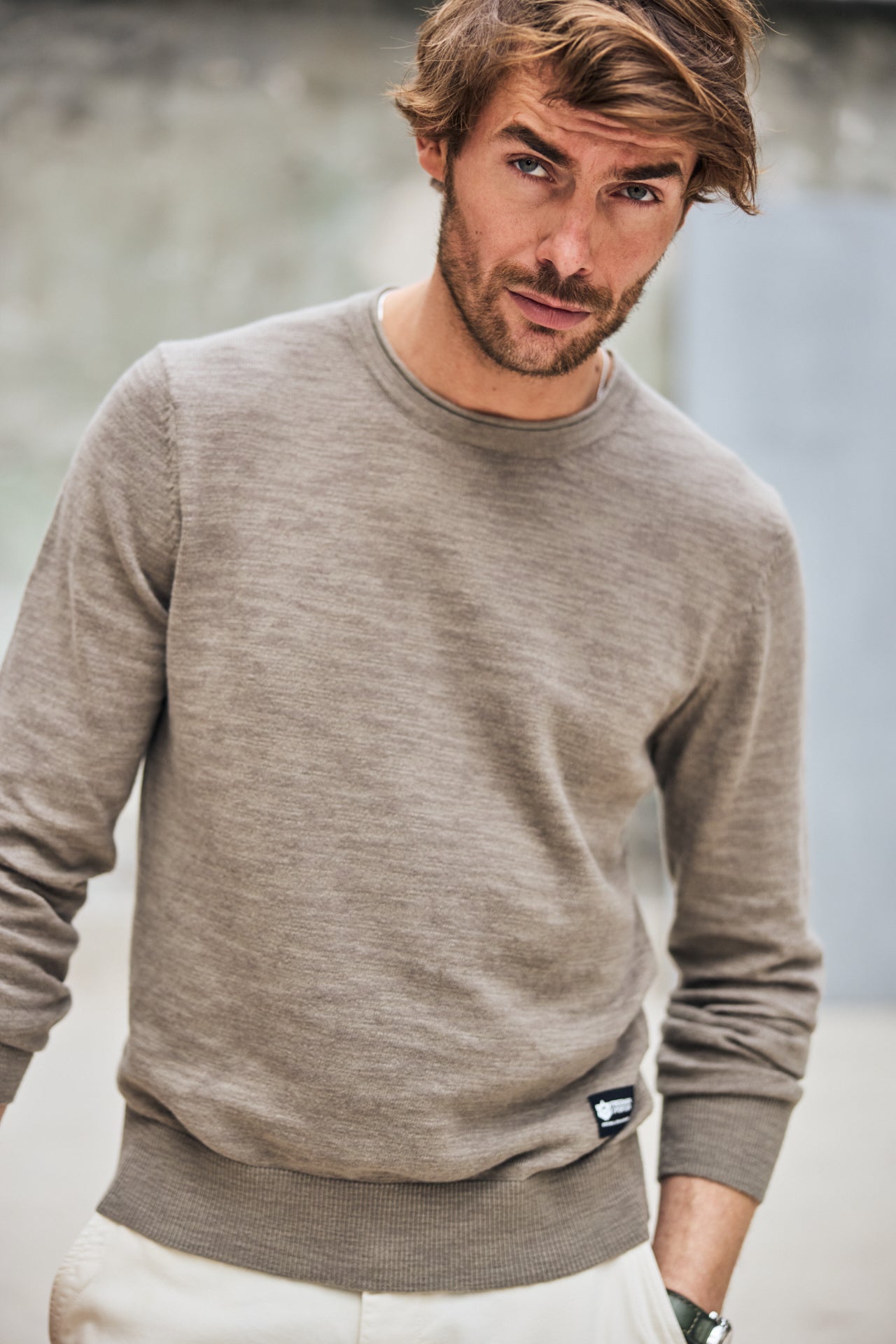 

Pull col rond Homme Solino Sluby overland trek | Freeman T. Porter