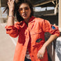 

Überhemd mit Patches Frau Venty Summer Patches cayenne | Freeman T. Porter