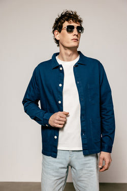 

Veste workwear Homme Barney Cot Slub blueprint | Freeman T. Porter