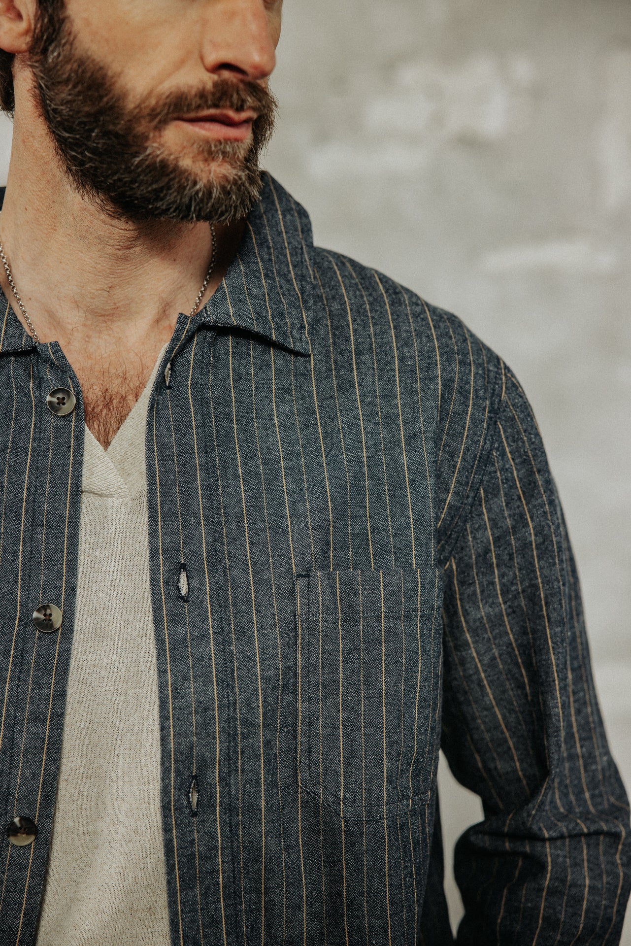 

Veste workwear Homme Barney Zappy indigo | Freeman T. Porter