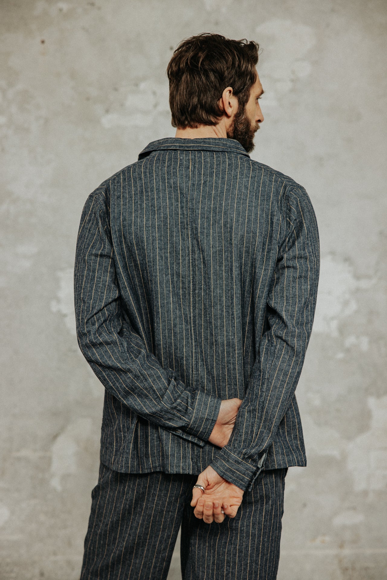 

Veste workwear Homme Barney Zappy indigo | Freeman T. Porter