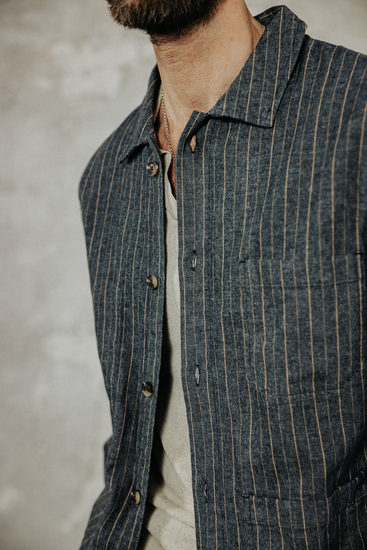 

Veste workwear Homme Barney Zappy indigo | Freeman T. Porter