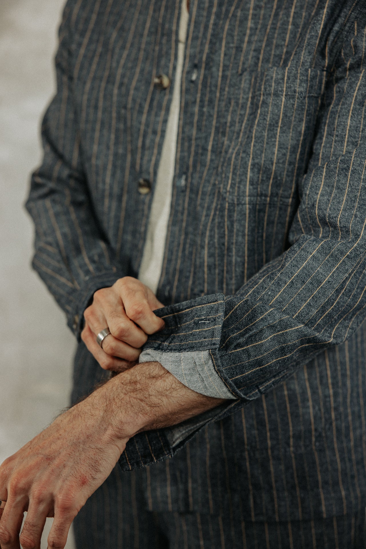 

Veste workwear Homme Barney Zappy indigo | Freeman T. Porter