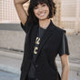 

Blazer sans manches Femme Sandra Polyneo black | Freeman T. Porter