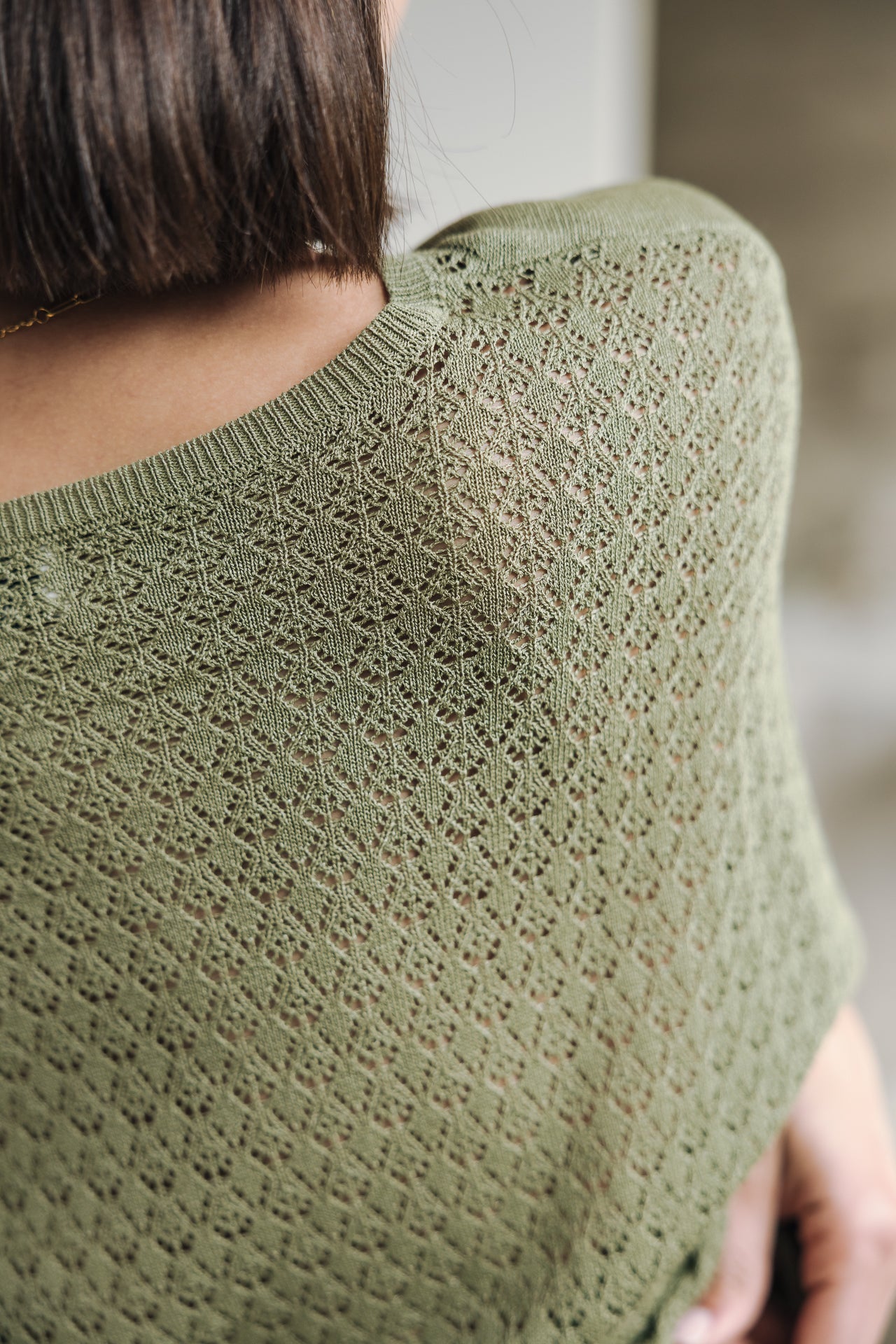 

Pull en pointelle Femme Philo deep lichen green | Freeman T. Porter