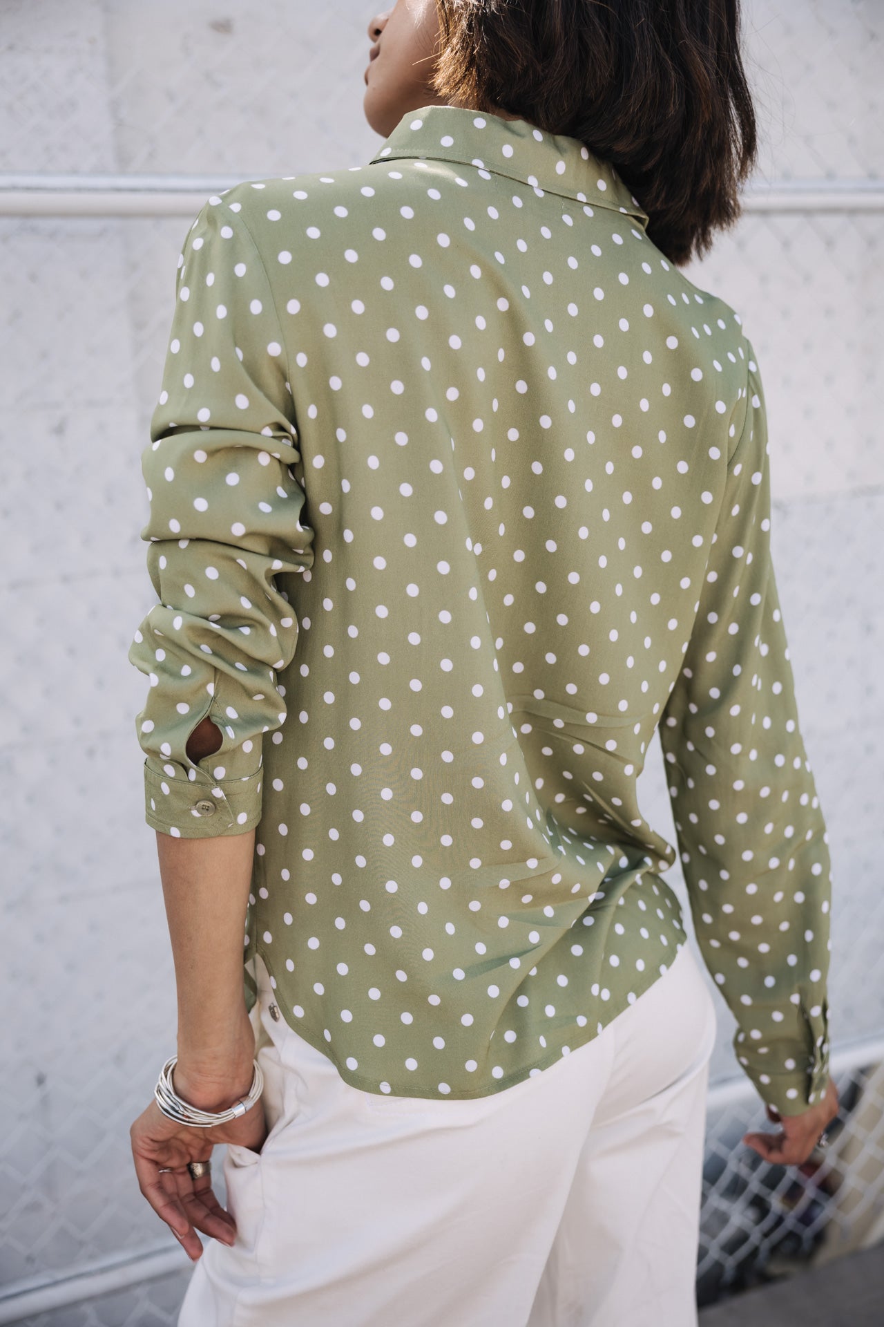 
              

Chemise à pois Femme Katy Dots light khaki | Freeman T. Porter
            
