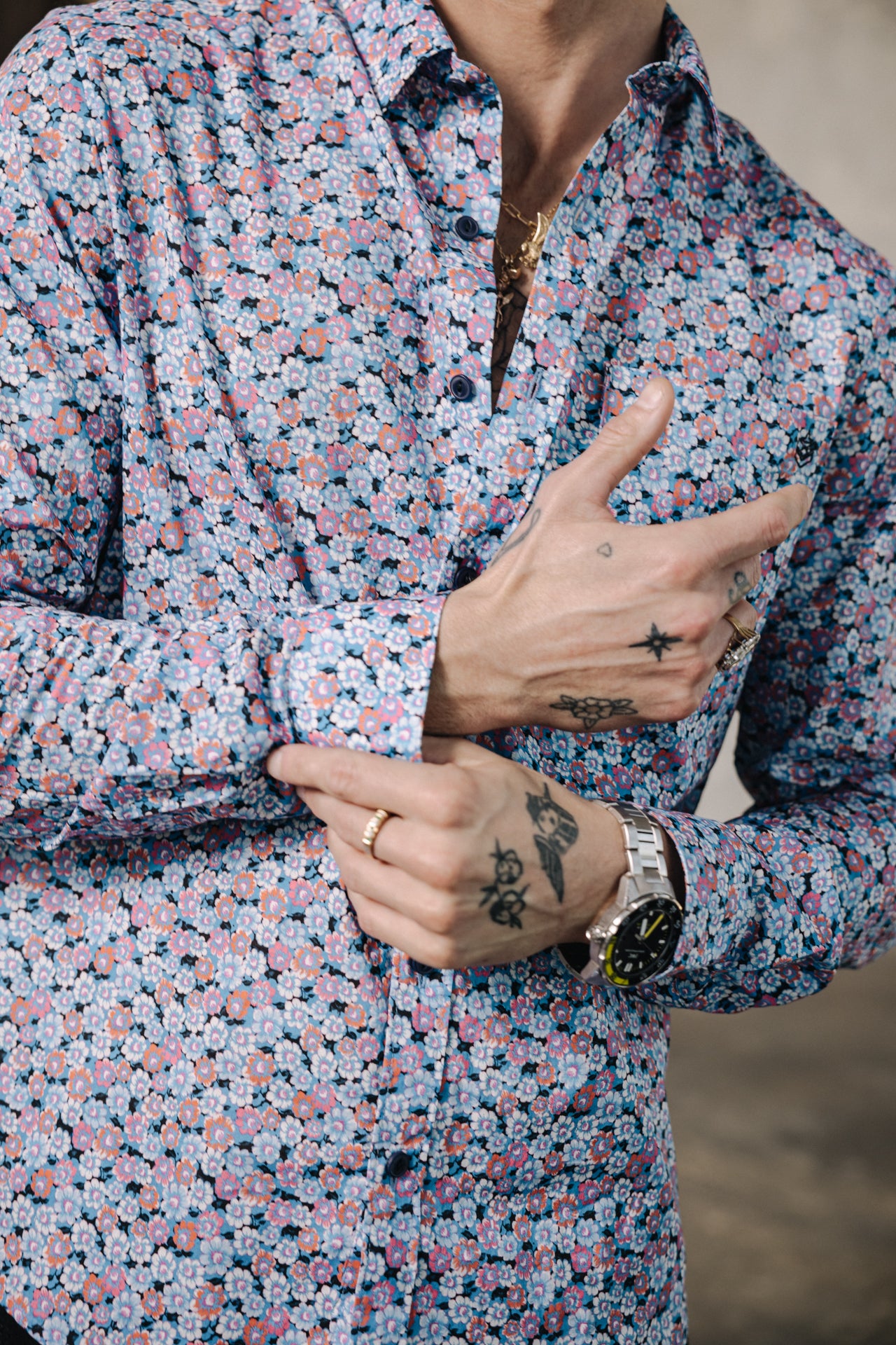 

Straight Shirt Mann Jeremiah Cosmos original | Freeman T. Porter