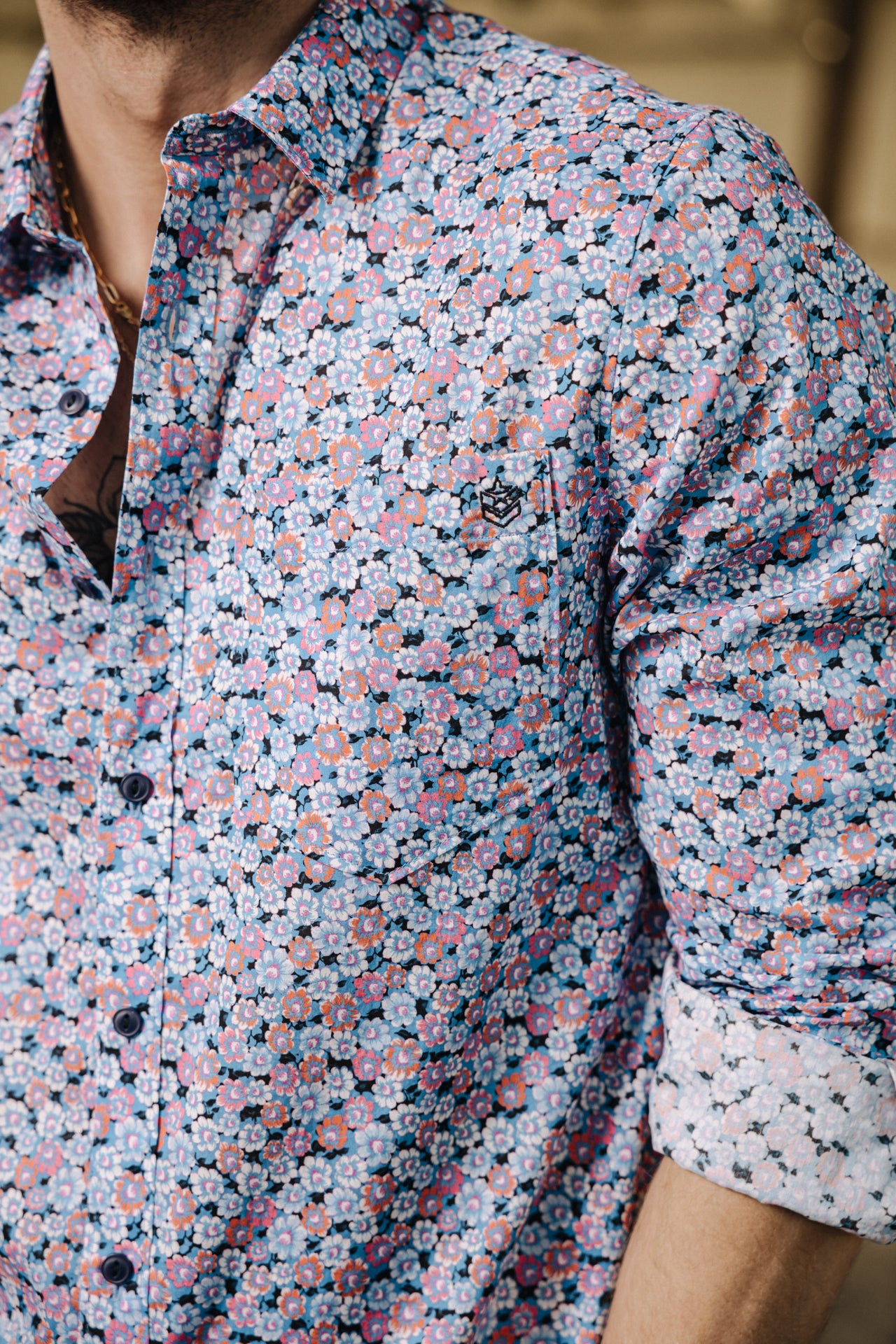 

Straight Shirt Mann Jeremiah Cosmos original | Freeman T. Porter