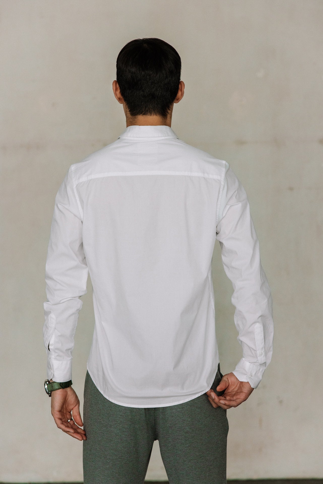 

Straight Shirt Mann Jeremiah Pop Stretch white | Freeman T. Porter