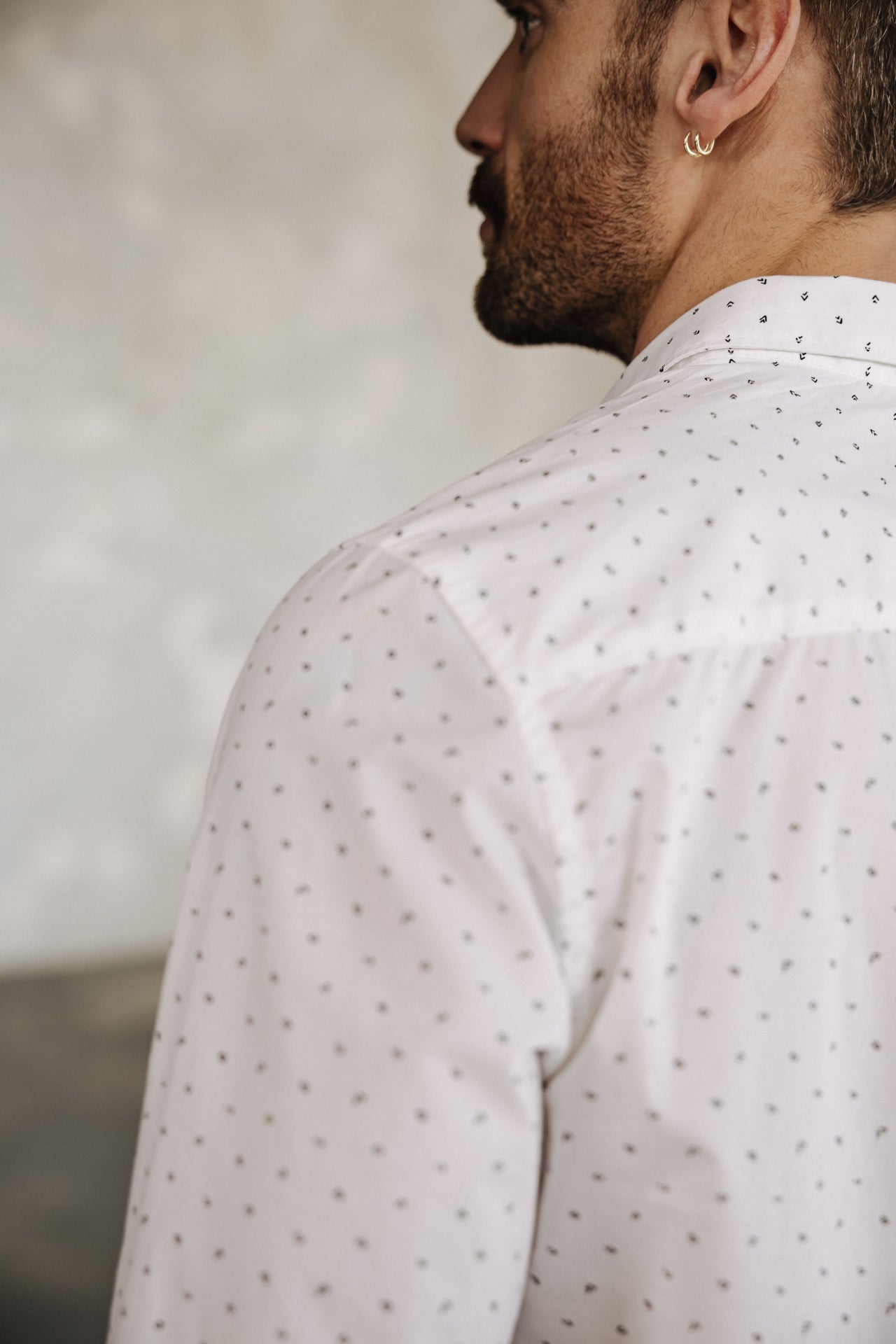 

Eng anliegendes Hemd Mann Yoris Pequenio off white | Freeman T. Porter