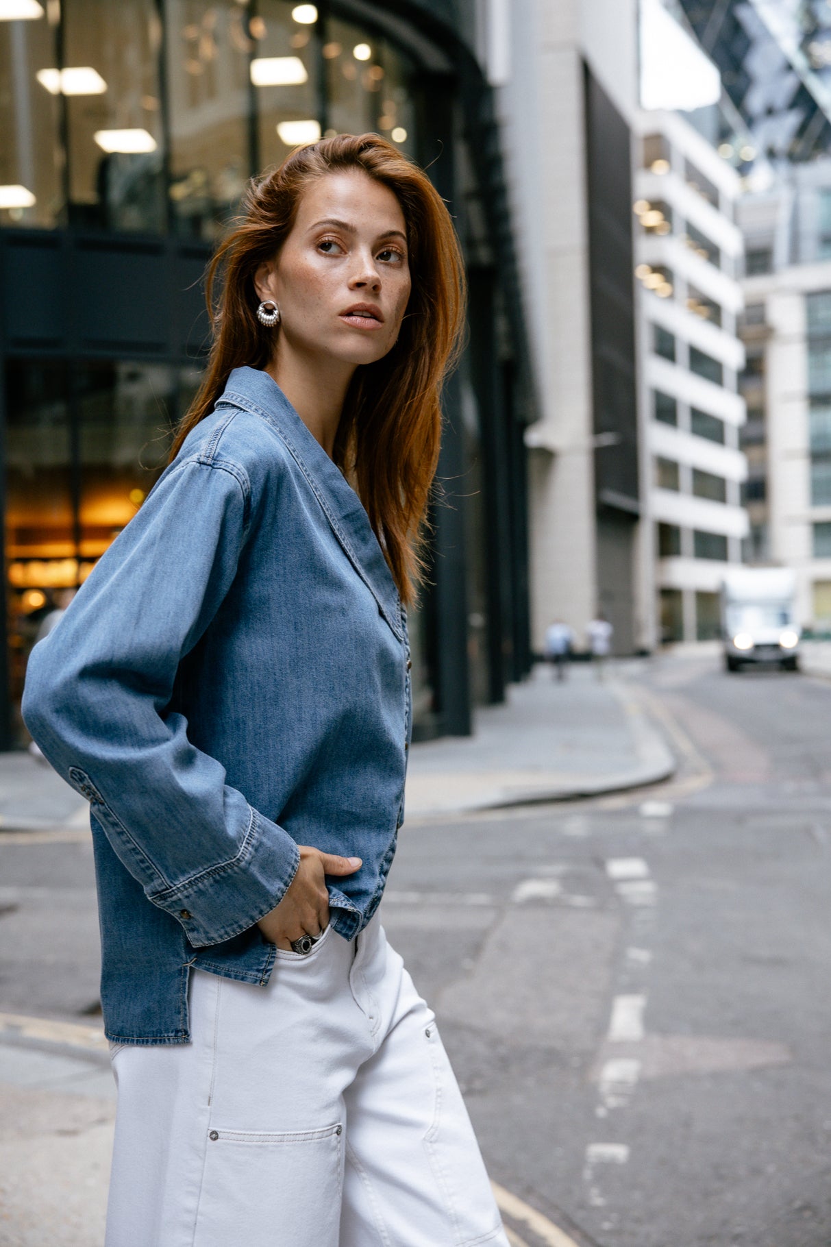 

Asymmetrisches Hemd Frau Hazel wembley | Freeman T. Porter