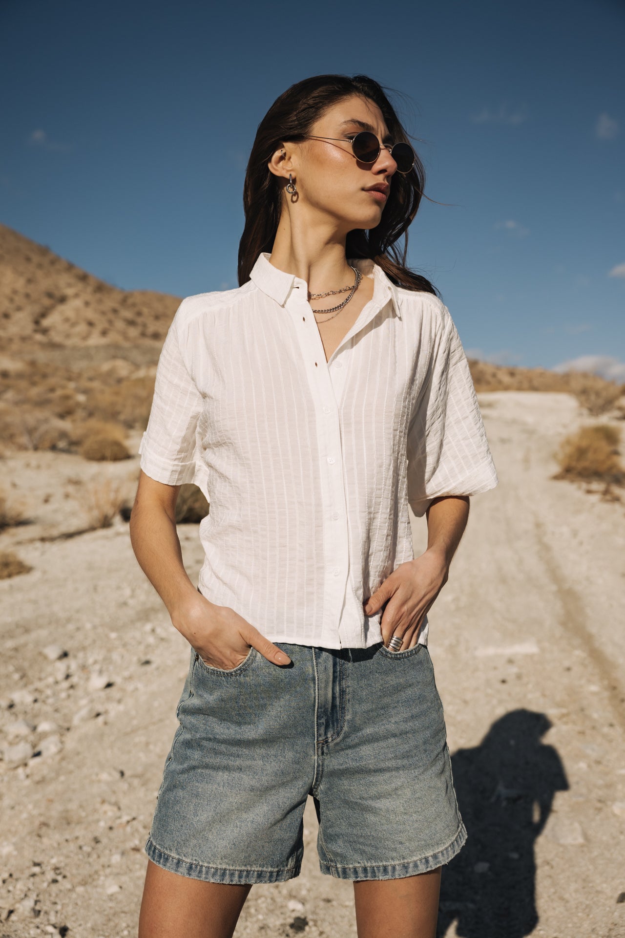

Camiseta corta Mujer Carmelia white | Freeman T. Porter