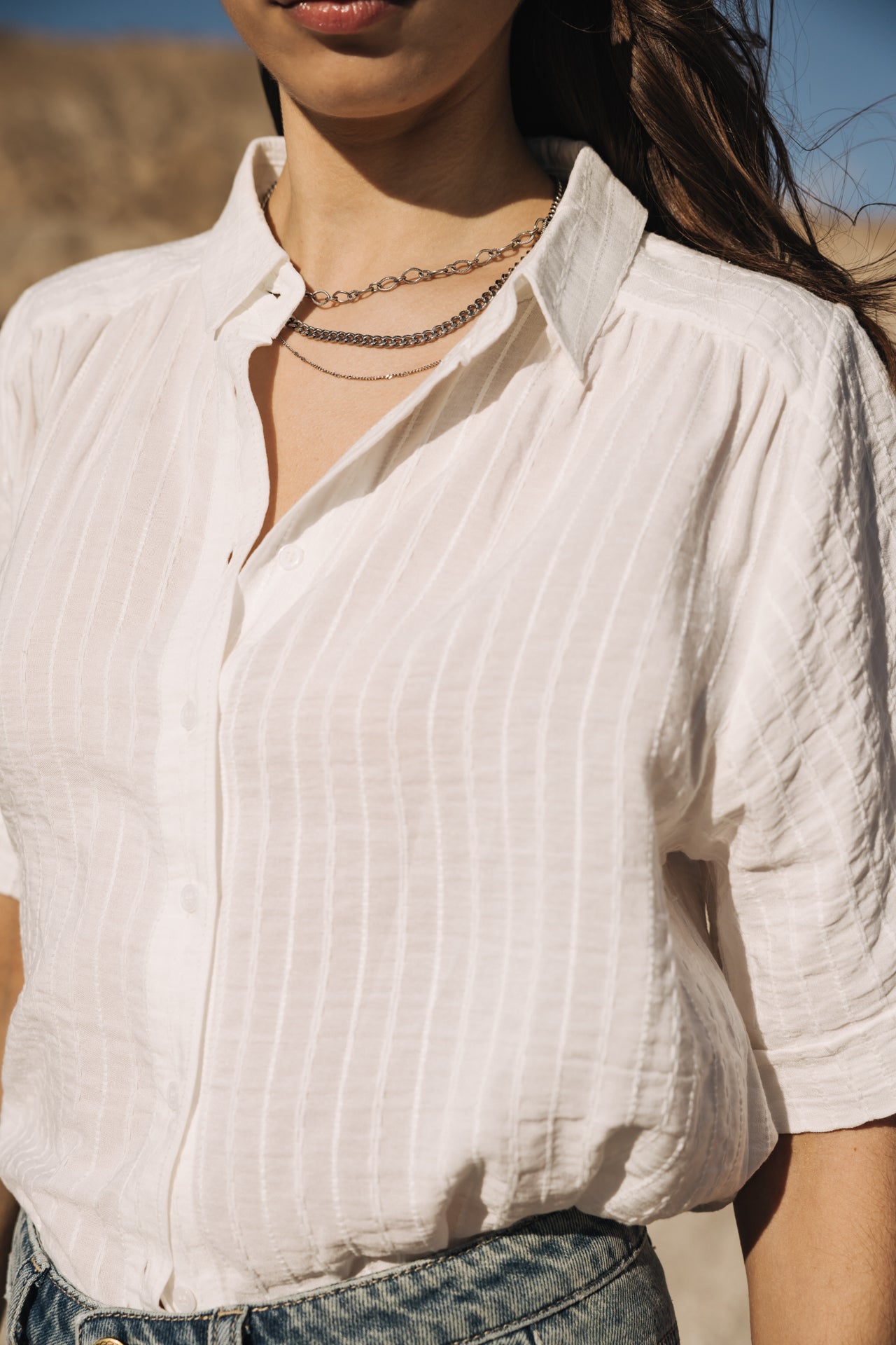 

Camiseta corta Mujer Carmelia white | Freeman T. Porter