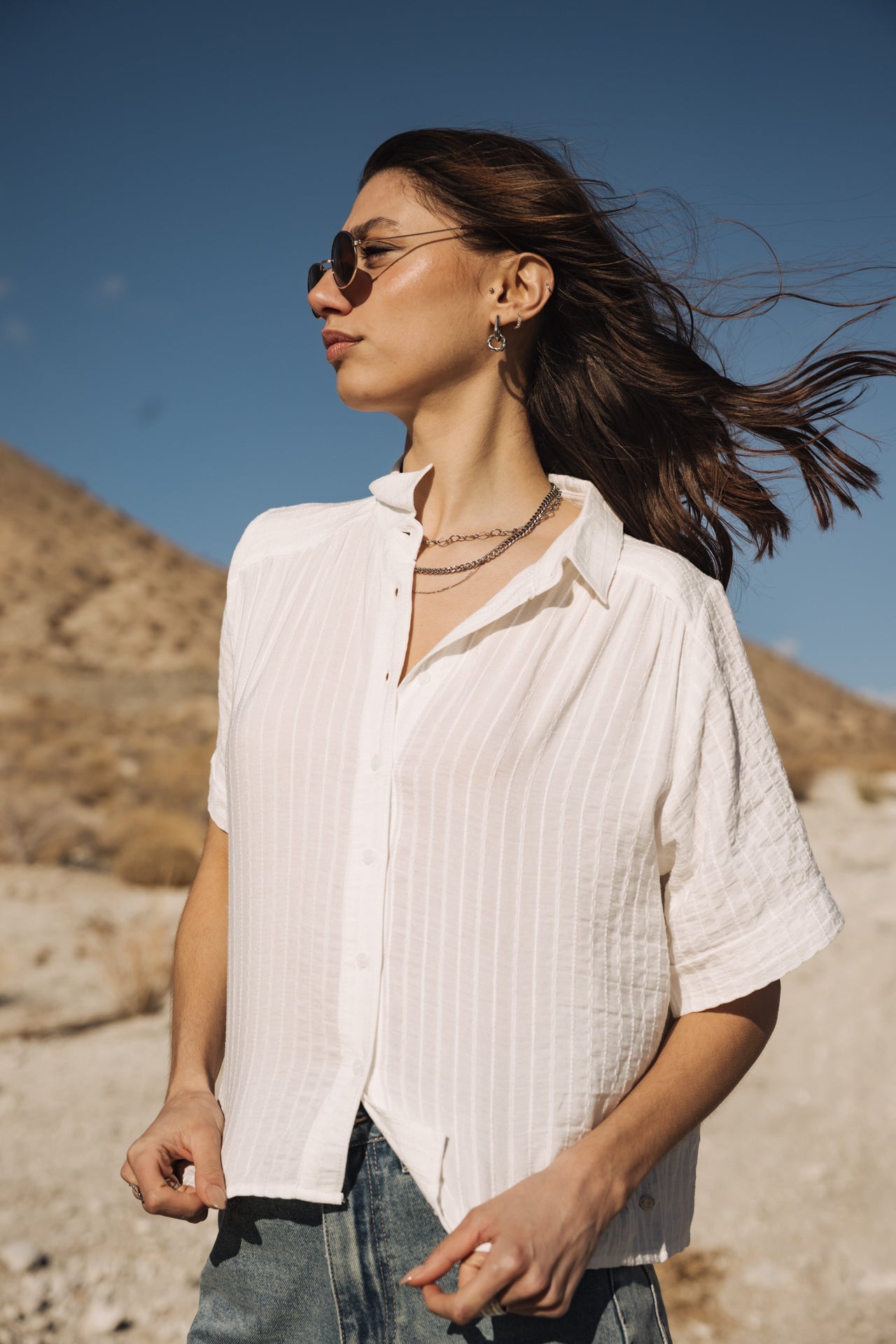

Camiseta corta Mujer Carmelia white | Freeman T. Porter