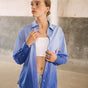 

Striped shirt Woman Chaya Deep Dye granada sky | Freeman T. Porter