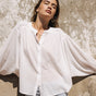 

Blouse manches chauve-souris Femme Belly Plain off white | Freeman T. Porter
