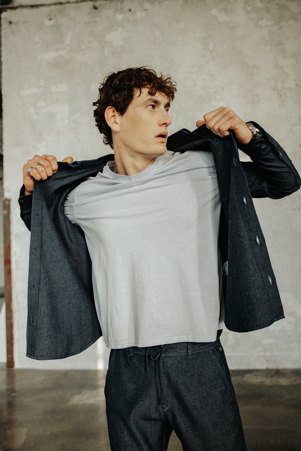 
              

Straight fit T-Shirt Men Chuck River xenon blue | Freeman T. Porter
            