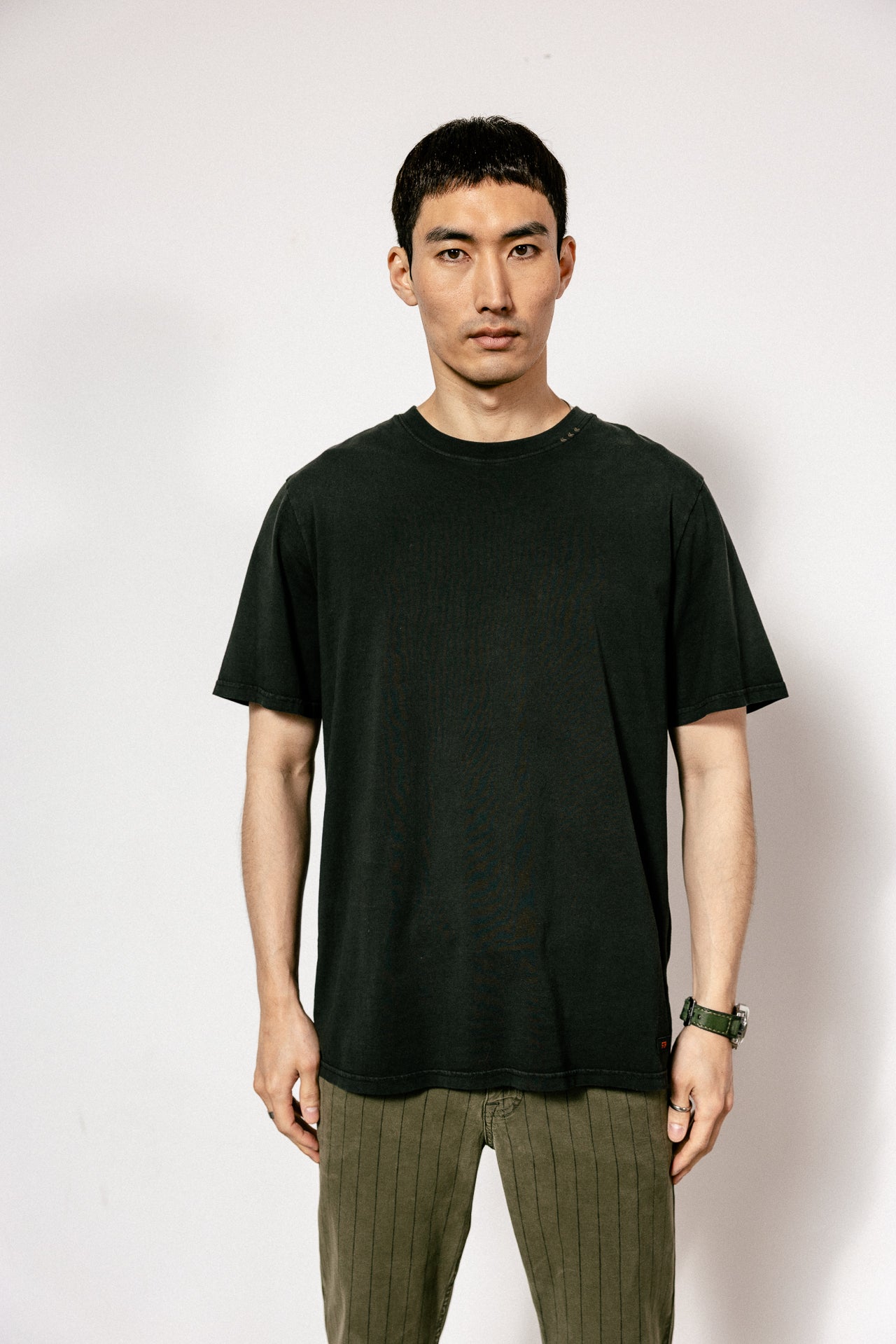 

Straight fit T-Shirt Men Chuck River pirate black | Freeman T. Porter