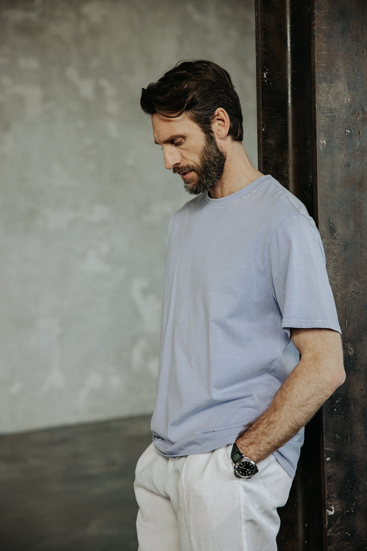 

Gerades T-Shirt Herren Chuck River heather | Freeman T. Porter