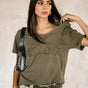 

T-shirt clouté Femme Trail Studs tea leaf | Freeman T. Porter